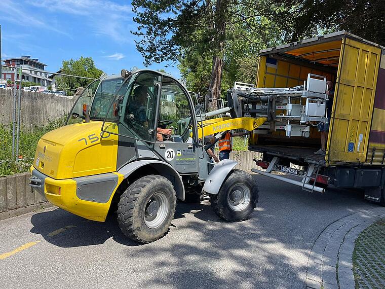 Betten für die Ukraine