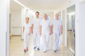Das Team der Allgemein- und Viszeralchirurgie im Benedictus Krankenhaus Feldafing