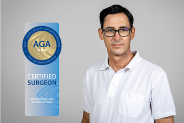 Claudio Beger AGA Certified Surgeon